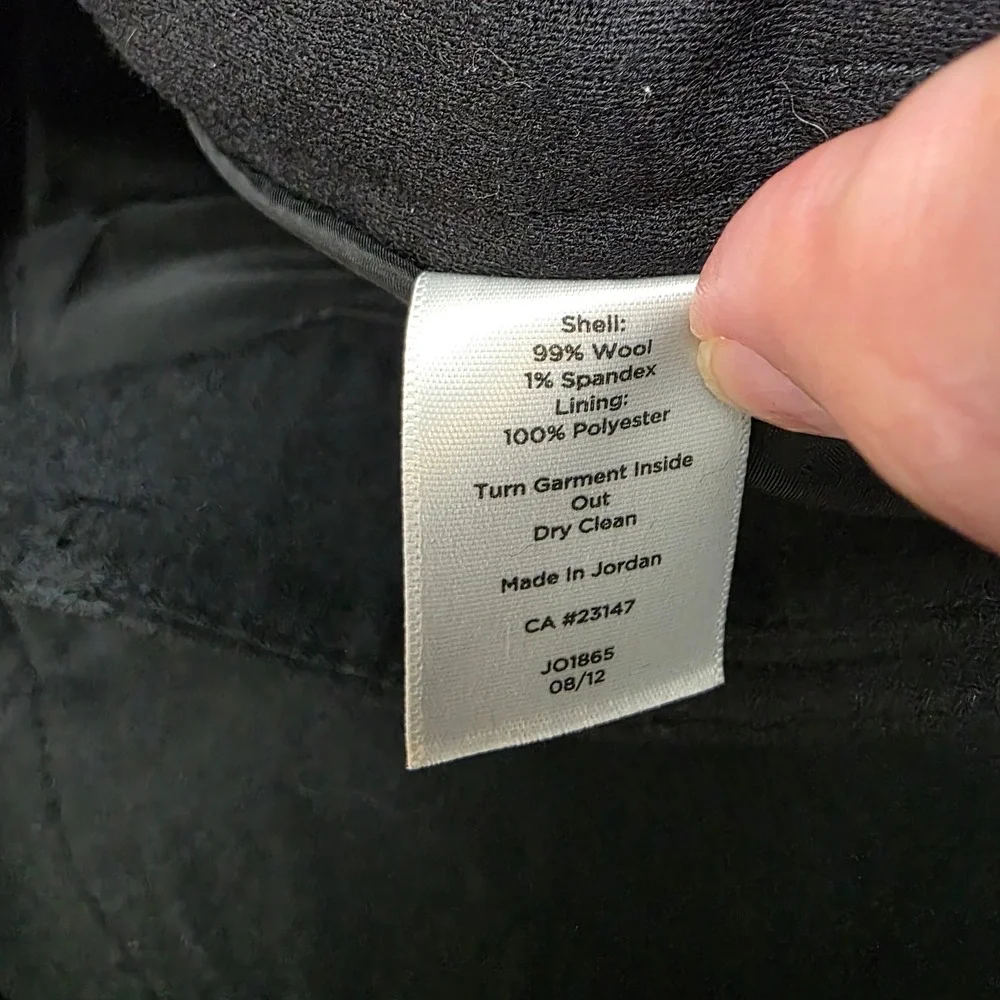 Talbots‎ Heritage Gray Wool Career Dress Pants Trousers Size 10 - Picture 8 of 8